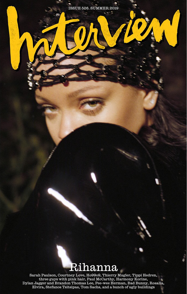 Interview Magazine July 2019 - Pierre-Ange Carlotti - Rihanna