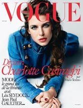Vogue France - Mario Testino - Charlotte Casiraghi