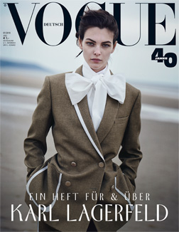 Vogue Germany July 2019 - Peter Lindbergh - Birgit Kos, Vittoria Ceretti & Luna Bijl