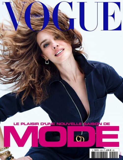 Vogue Paris Août - Natalia Vodianova - Nathaniel Goldberg