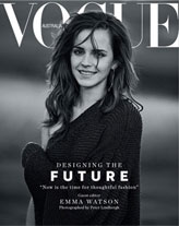 Cover Vogue Australia February 2018 - Peter Lindbergh - Emma Watson