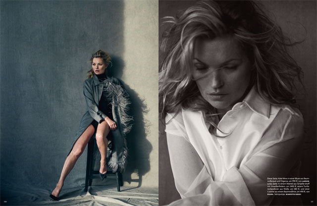 Peter Lindbergh - Kate Moss - Vogue Germany May 2017