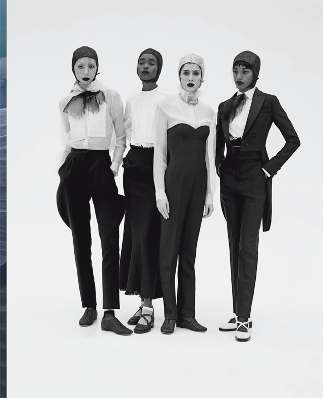Vogue Italia march 2019 - Solve Sundsbo - Group - Dior