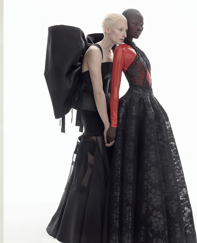 Vogue Italia march 2019 - Solve Sundsbo - Shanelle Nyasiase - Givenchy