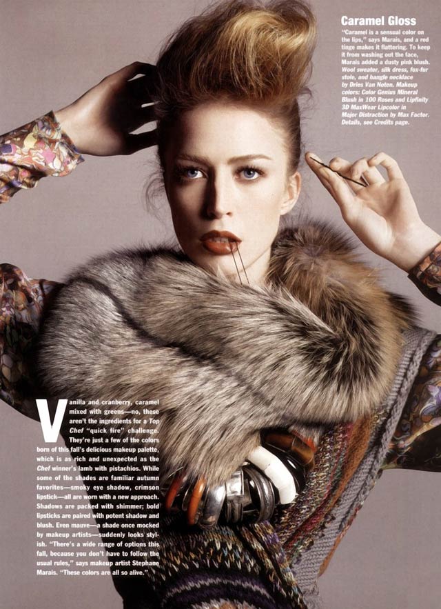 Allure Magazine - Michael Thompson - Raquel Zimmermann