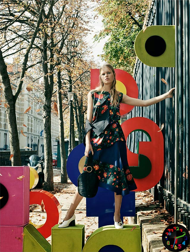 W magazine - Craig McDean - Anna Ewers
