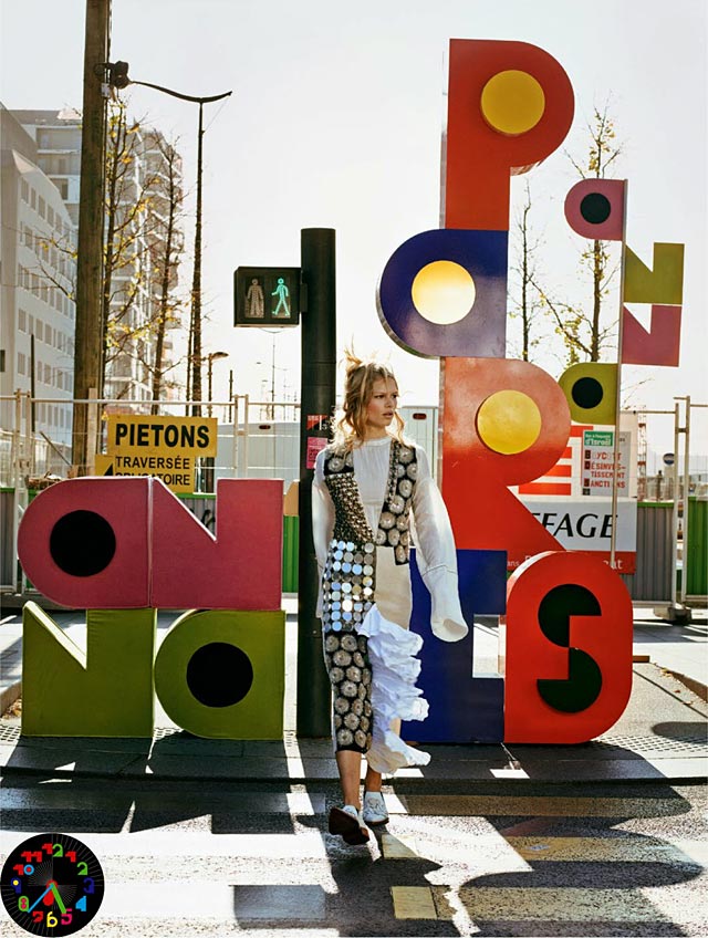 W magazine - Craig McDean - Anna Ewers