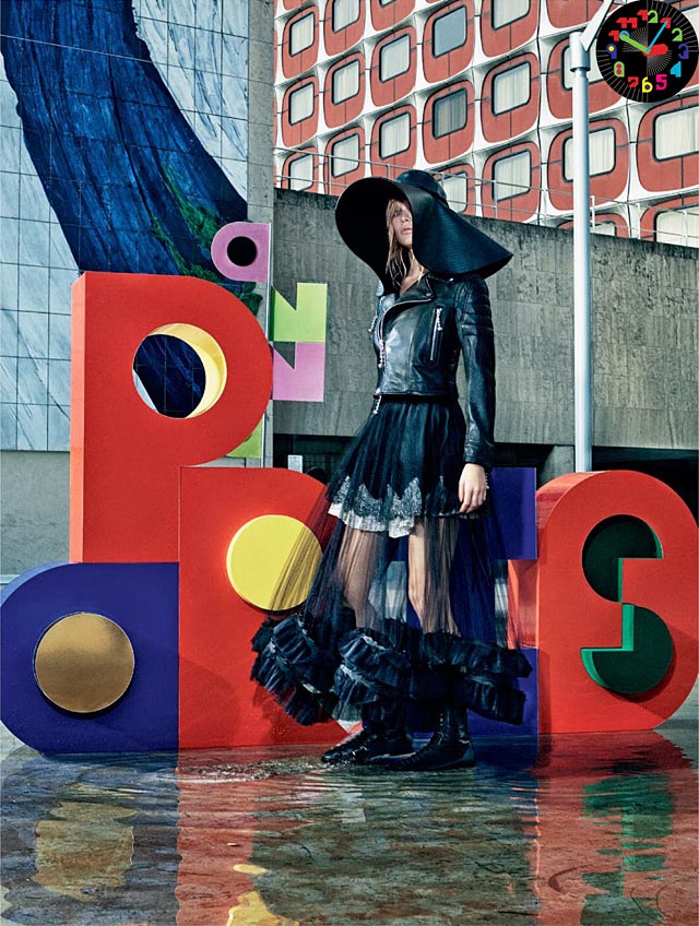W magazine - Craig McDean - Anna Ewers