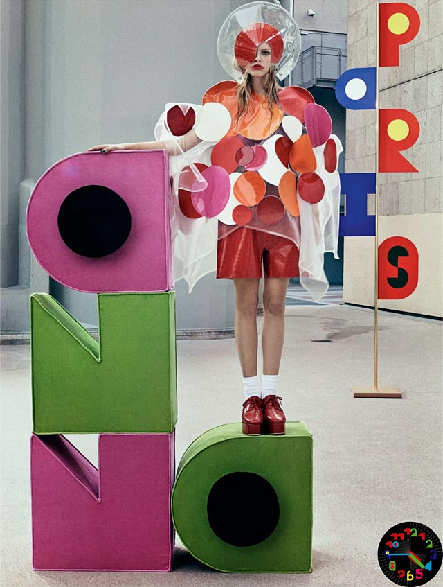 W magazine - Craig McDean - Anna Ewers