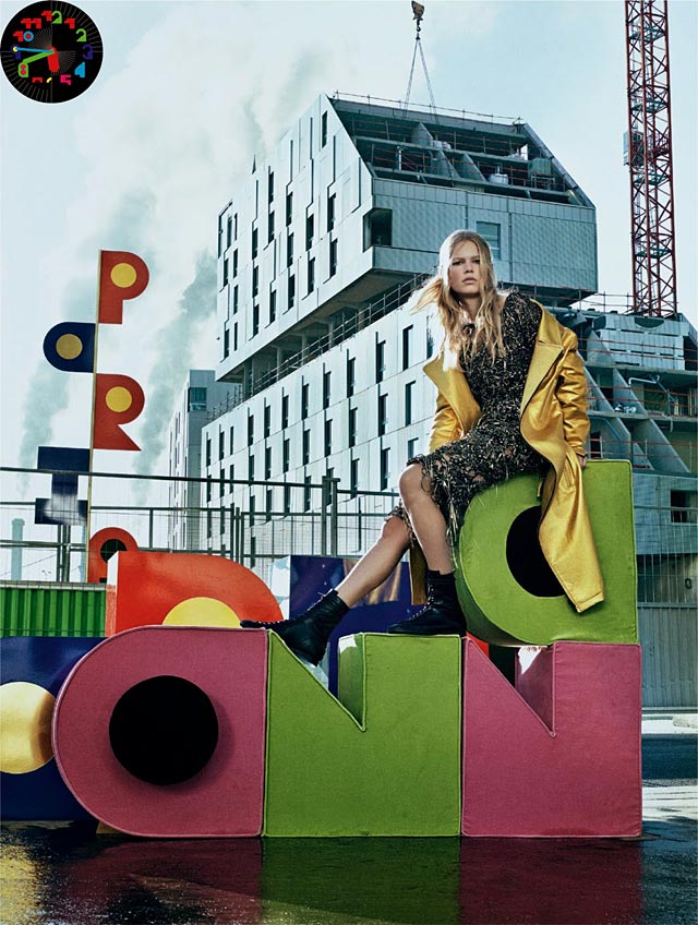 W magazine - Craig McDean - Anna Ewers