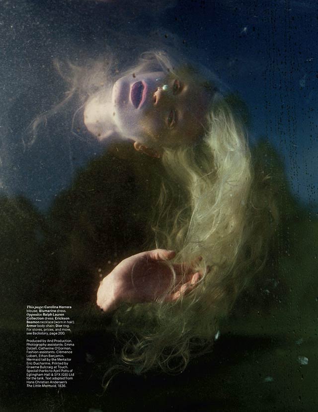 W Magazine - Tim Walker- Kristen McMenamy
