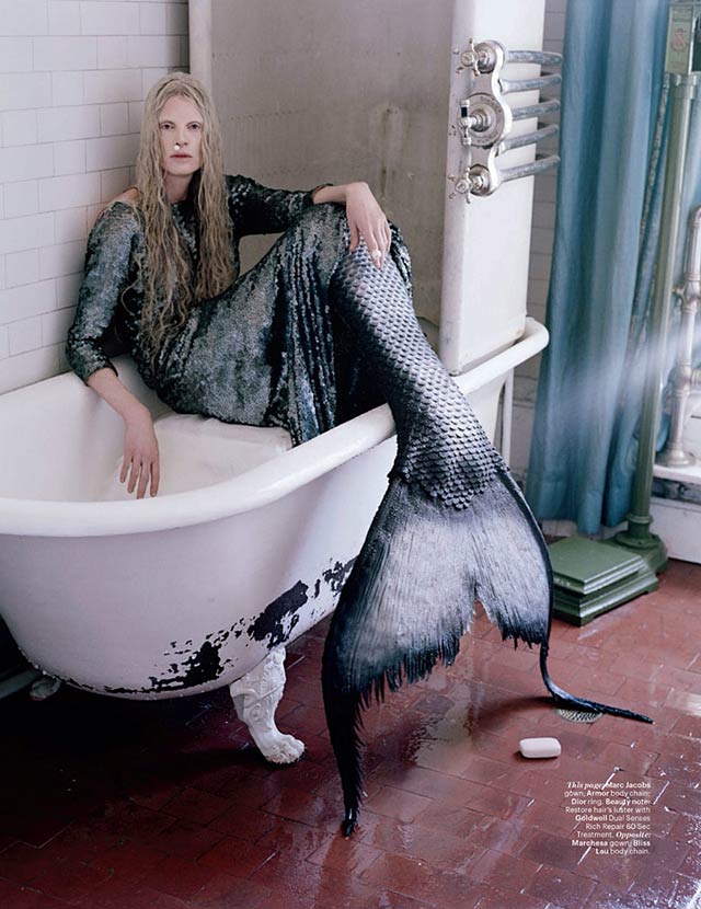 W Magazine - Tim Walker- Kristen McMenamy