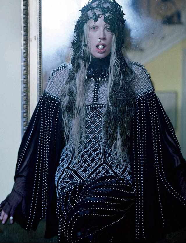 W Magazine - Tim Walker- Kristen McMenamy